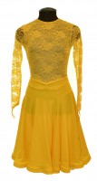 Платье рейтинговое (желтое)