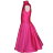 Платье рейтинговое со стойкой (яр. розовый) - 