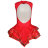 Платье Латина (бифлекс) красный - 
